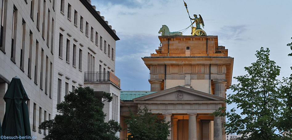 Bild: Brandenburger Tor aus Sicht vom Reichstag