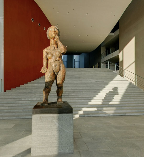 Bild: Foyer Freitreppe Bundeskanzleramt, Foyer Federal Chancellery