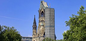 Bild: Kaiser-Wilhelm-Gedächtniskirche am Breitscheidplatz