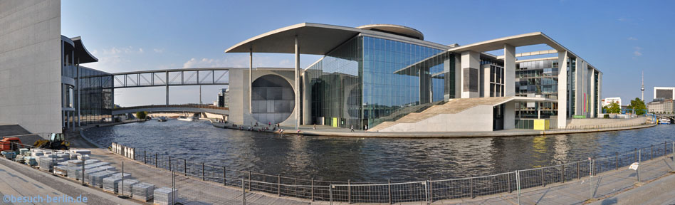 Bild: Panoramabild Marie-Elisabeth-Lueders-Haus und Paul-Loebe-Haus