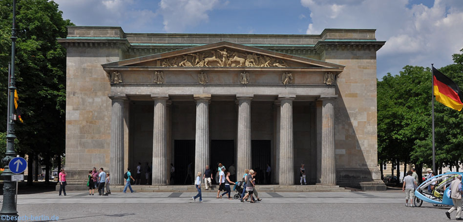 Bild: Neue Wache von Schinkel Unter der Linden, New Guard House