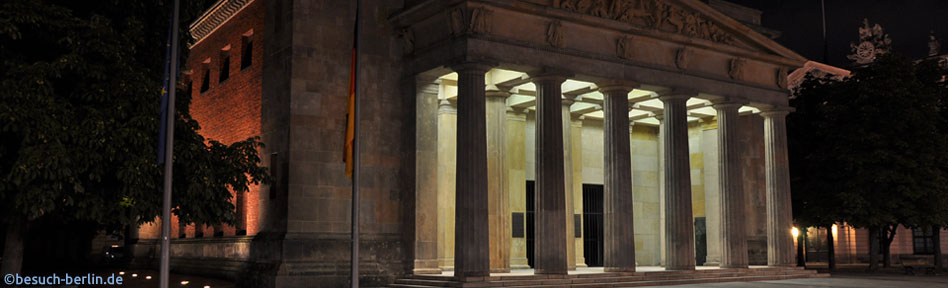 Bild: Schinkels Neue Wache bei Nacht