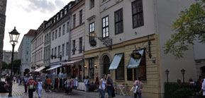 Bild: Alte Gassen im Nikolaiviertel, Nikolai Quarter