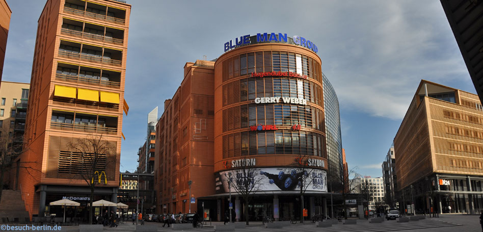 Bild: Quartier Daimler mit Potsdamer Platz Arkaden
