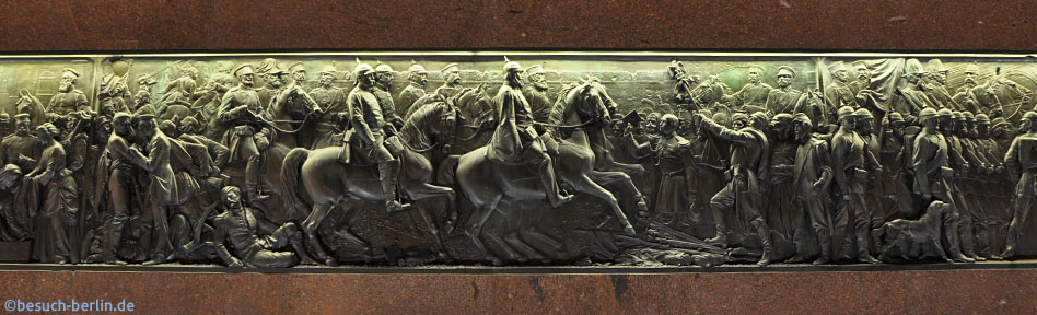 Bild: Relief an der Siegessaeule, Relief Victory Column