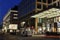 Bild: Friedrichstrasse bei Nacht mit Quatier 206