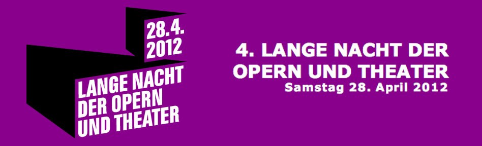 4. Lange Nacht der Opern und Theater Bild: Logo der 4. Lange Nacht der Opern und Theater